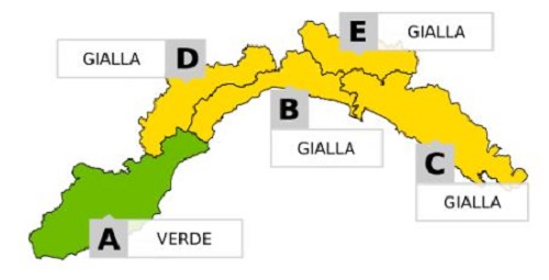 Allerta meteo neve prolungata fino alle 7 di domani mattina
