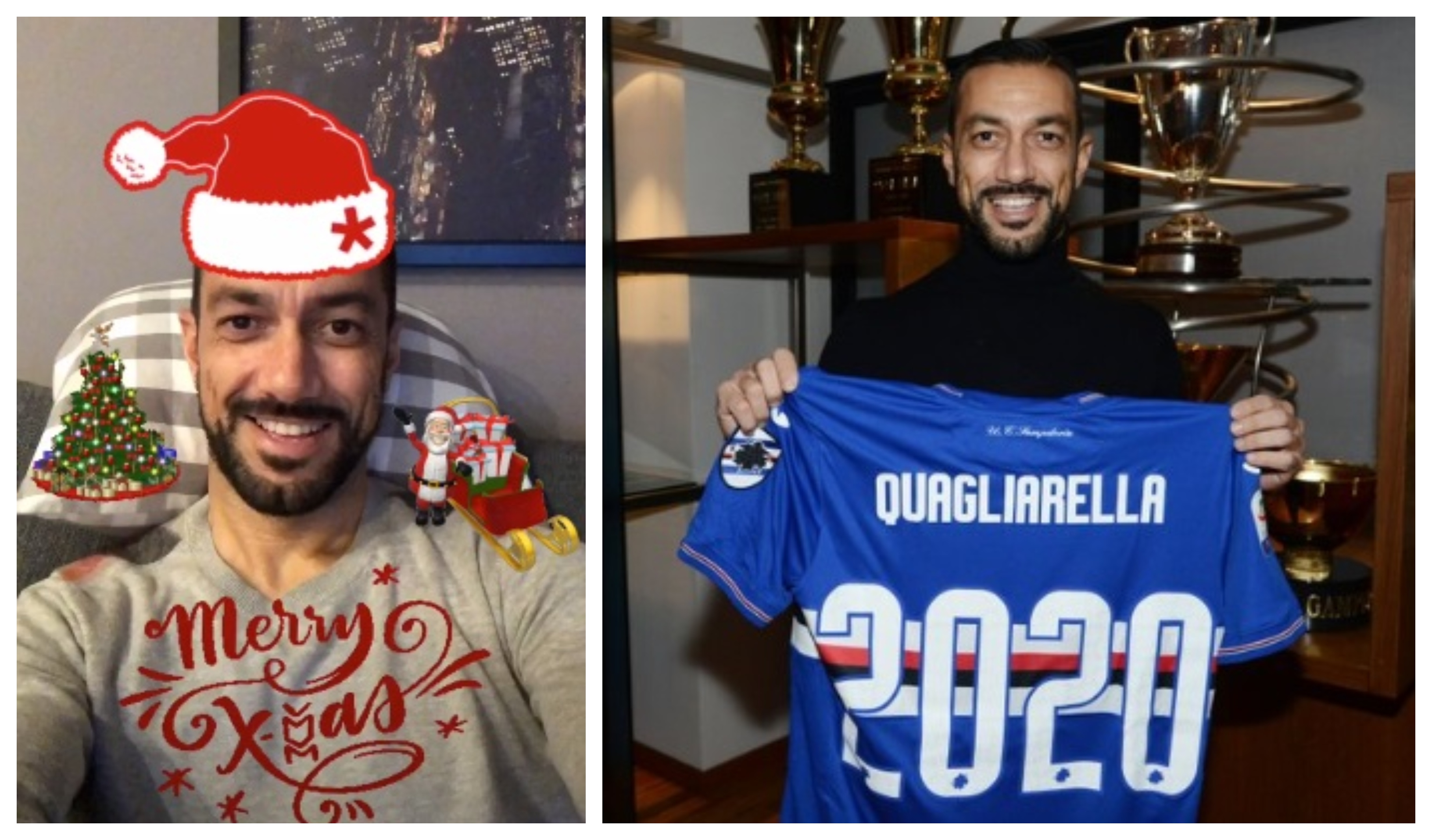 Il rinnovo di Quagliarella sotto l'albero, la Sampdoria ufficializza il prolungamento al 2020