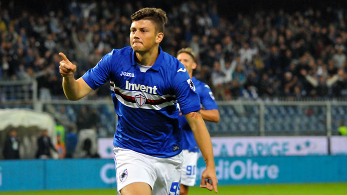 Sampdoria, Gabbiadini più vicino, Kownacki verso il Fortuna Dusseldorf