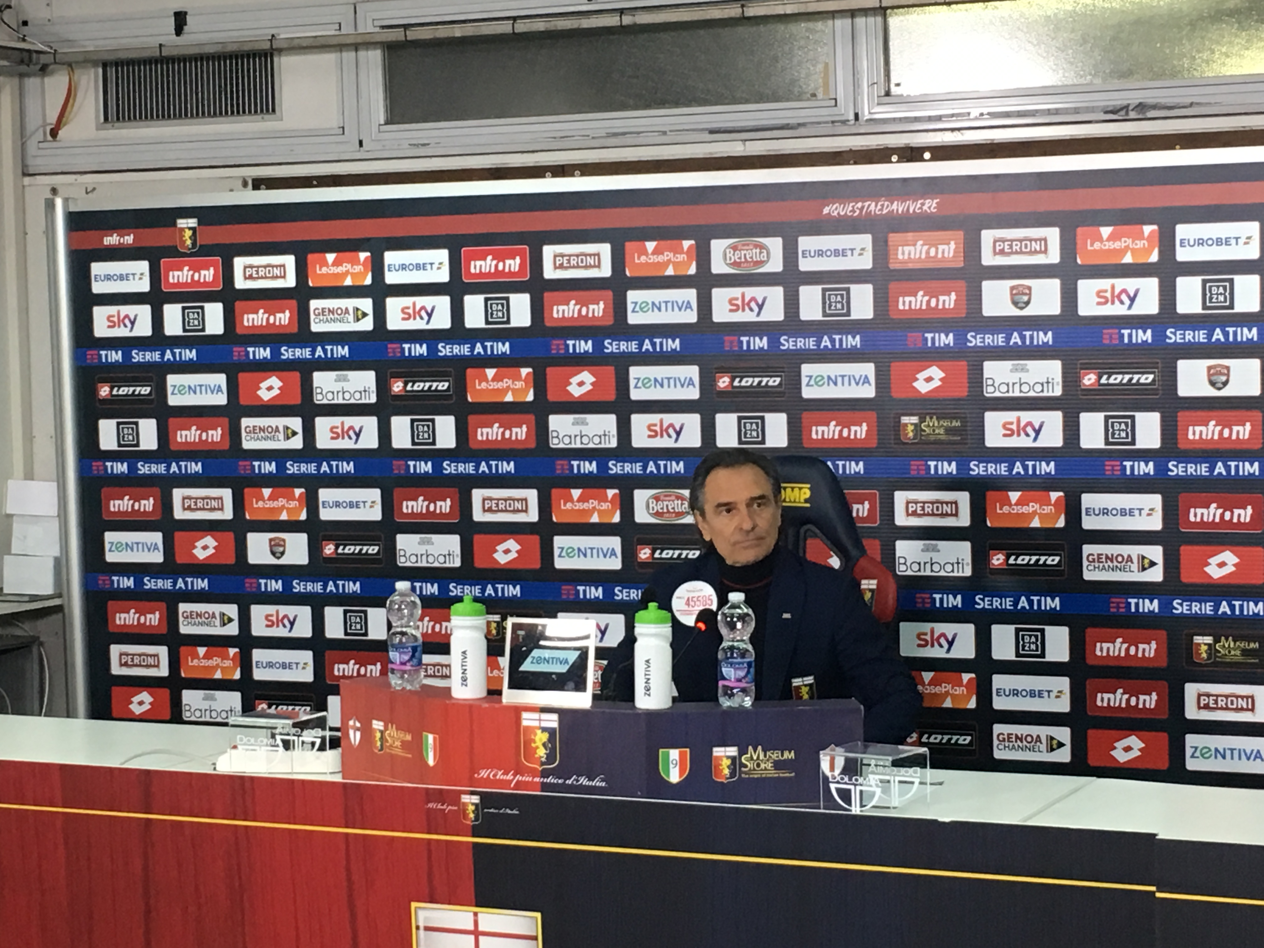 Genoa, Prandelli: “Uno come Piatek non è facile da sostituire”