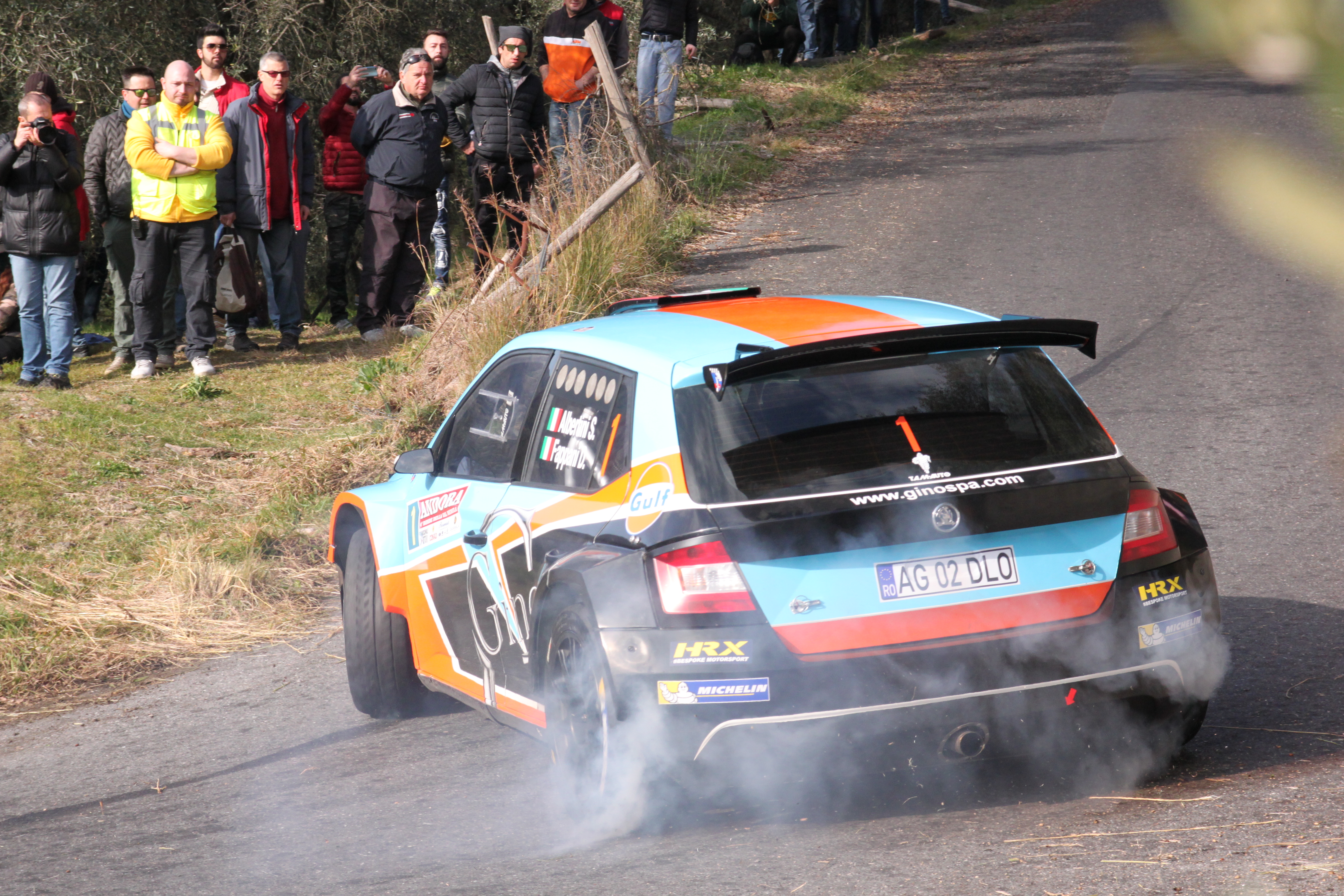 Rally Ronde Val Merula, dopo una gara tiratissima Andolfi si aggiudica la 