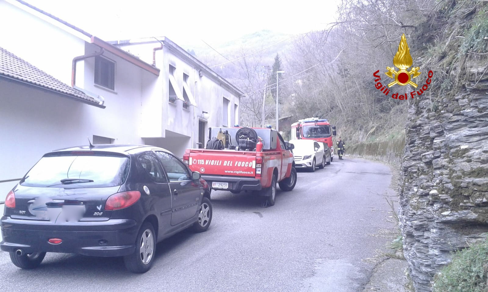 Scoppia caldaia, pensionato trasportato al Villa Scassi