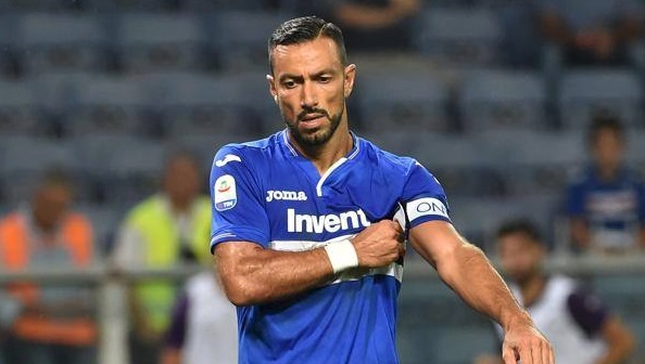 Sampdoria, Quagliarella prova il recupero per l'Atalanta