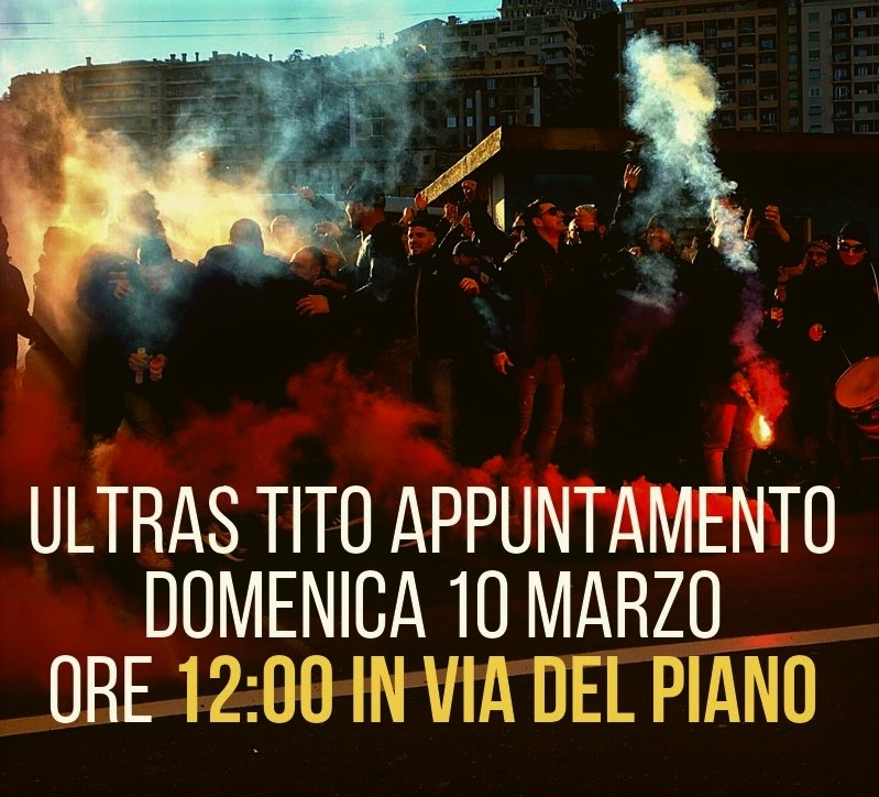 Appello degli Ultras Tito: 