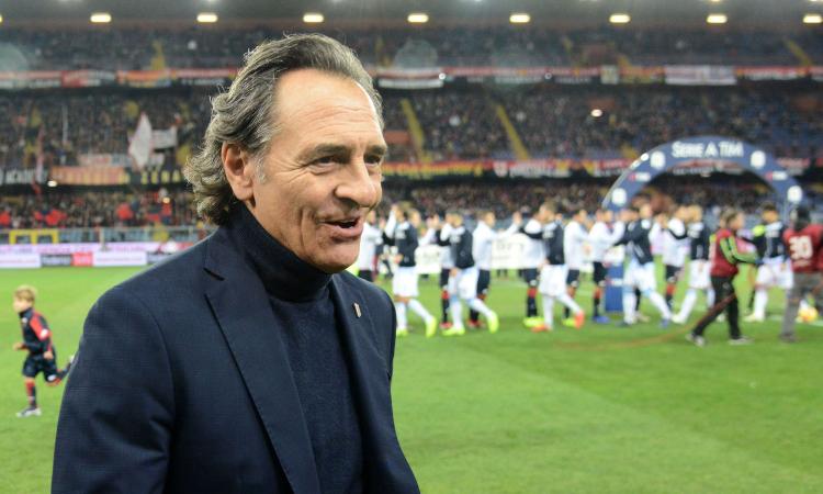 Genoa, Prandelli si gode la vittoria sulla Juve: 