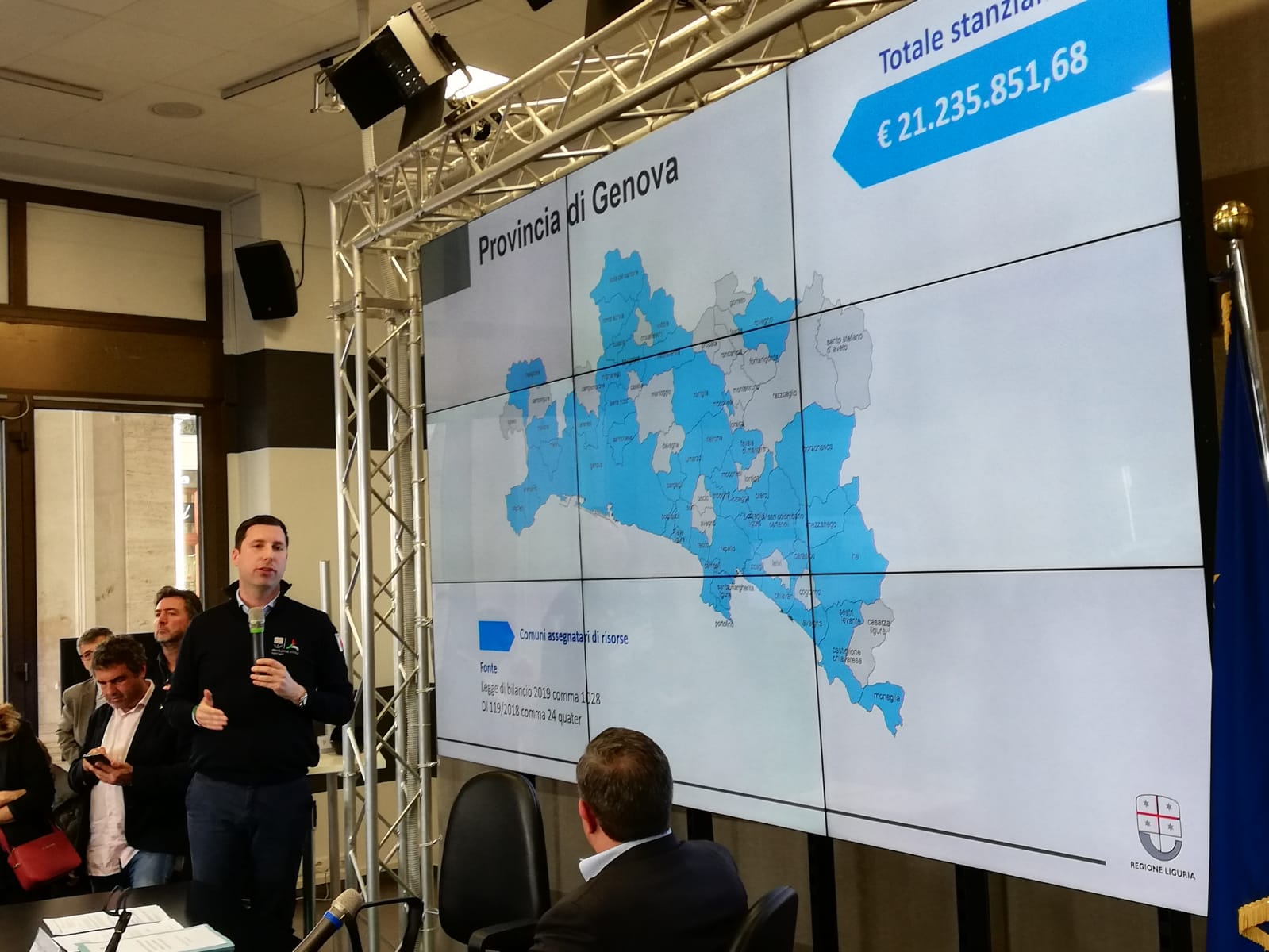 Danni maltempo, più di 200 milioni a 150 comuni liguri. Toti: