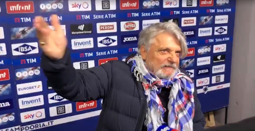 Sampdoria, Ferrero: 