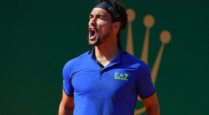 Fognini dopo il trionfo a Montecarlo: 