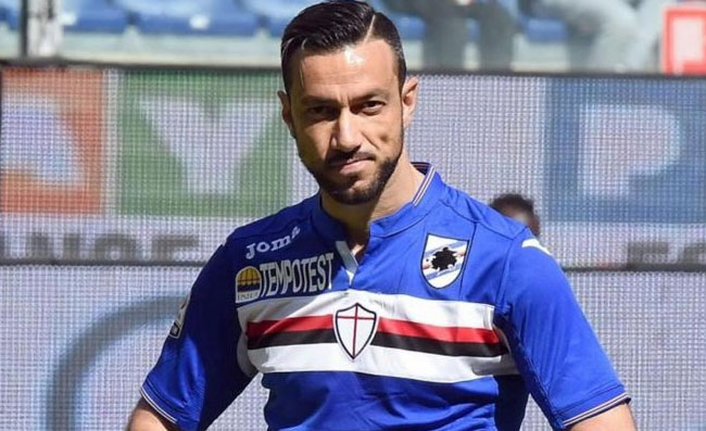 Sampdoria, De Laurentiis tenta Quagliarella: lo vuole a Napoli per concludere la carriera