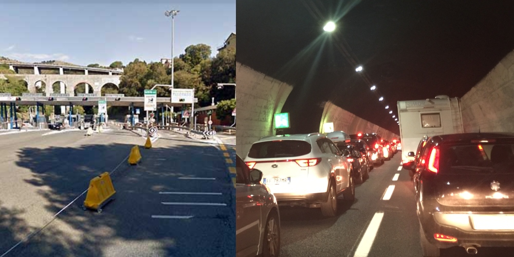 Incidente al casello di Genova Est, disagi e code