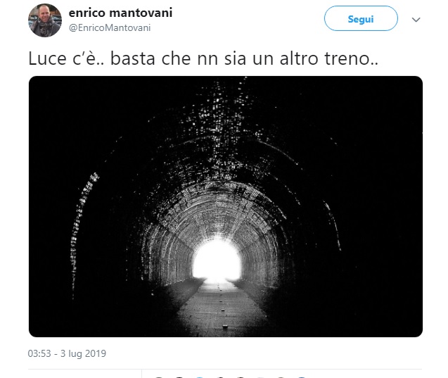 Samp, il tweet criptico di Enrico Mantovani: 