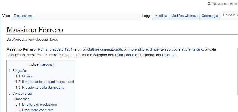 Massimo Ferrero 