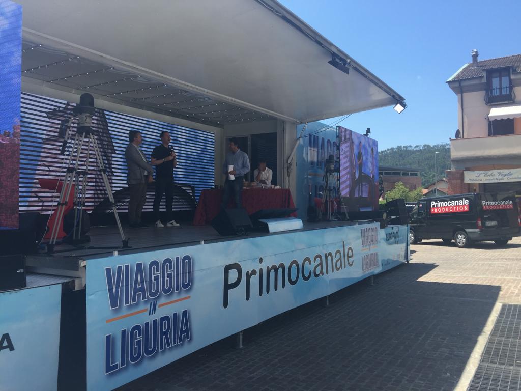 Viaggio in Liguria fa tappa a Chiavari. Ma il maltempo cambia la programmazione