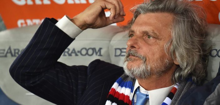 Pioggia di fischi al nome di Ferrero durante la presentazione della Sampdoria