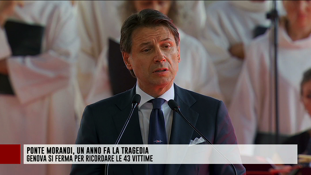 Ponte Morandi un anno dopo, Conte: 