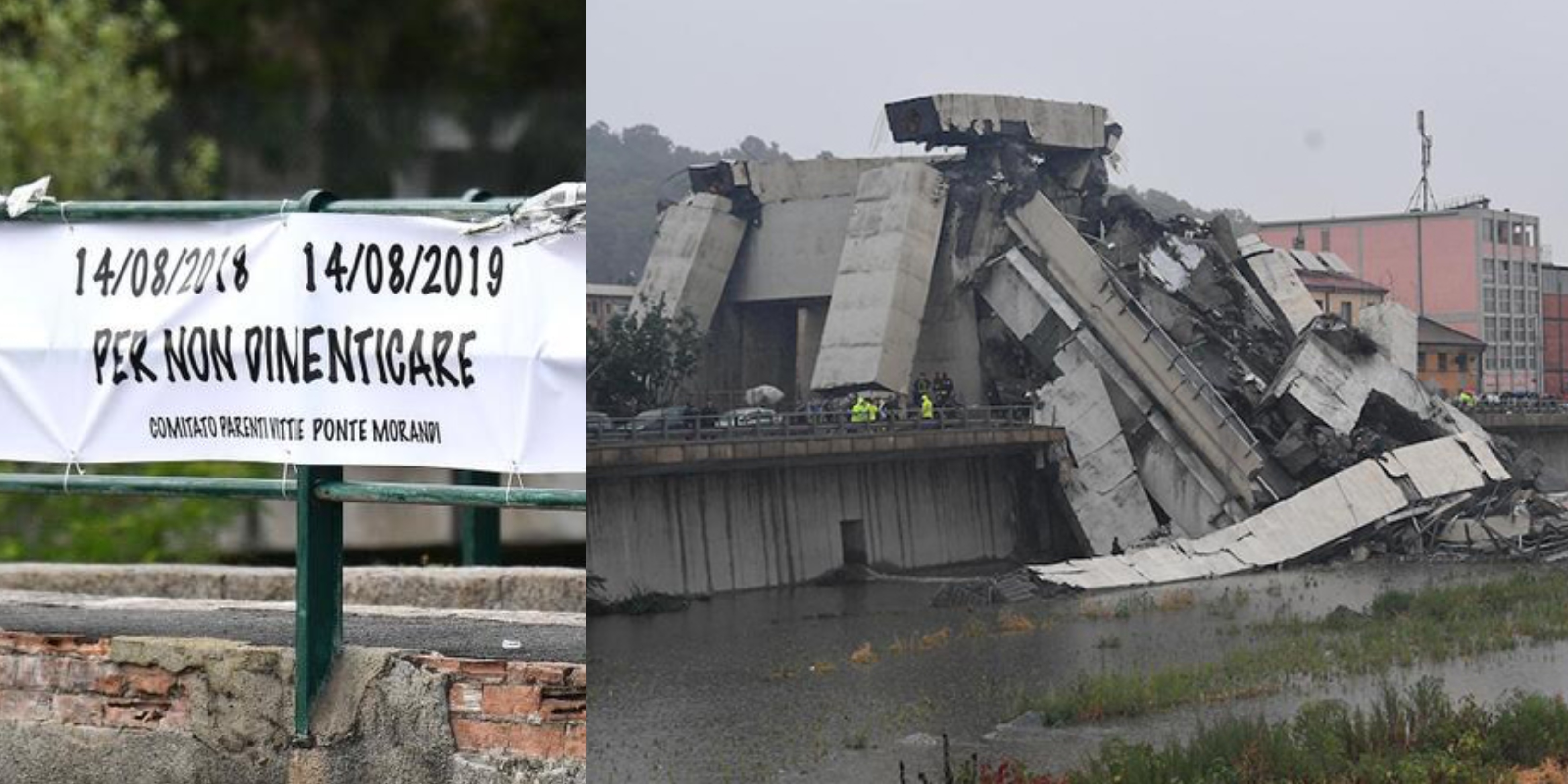 Un anno fa la tragedia di ponte Morandi, Genova si ferma per ricordare le 43 vittime: Primocanale in diretta dalle ore 8