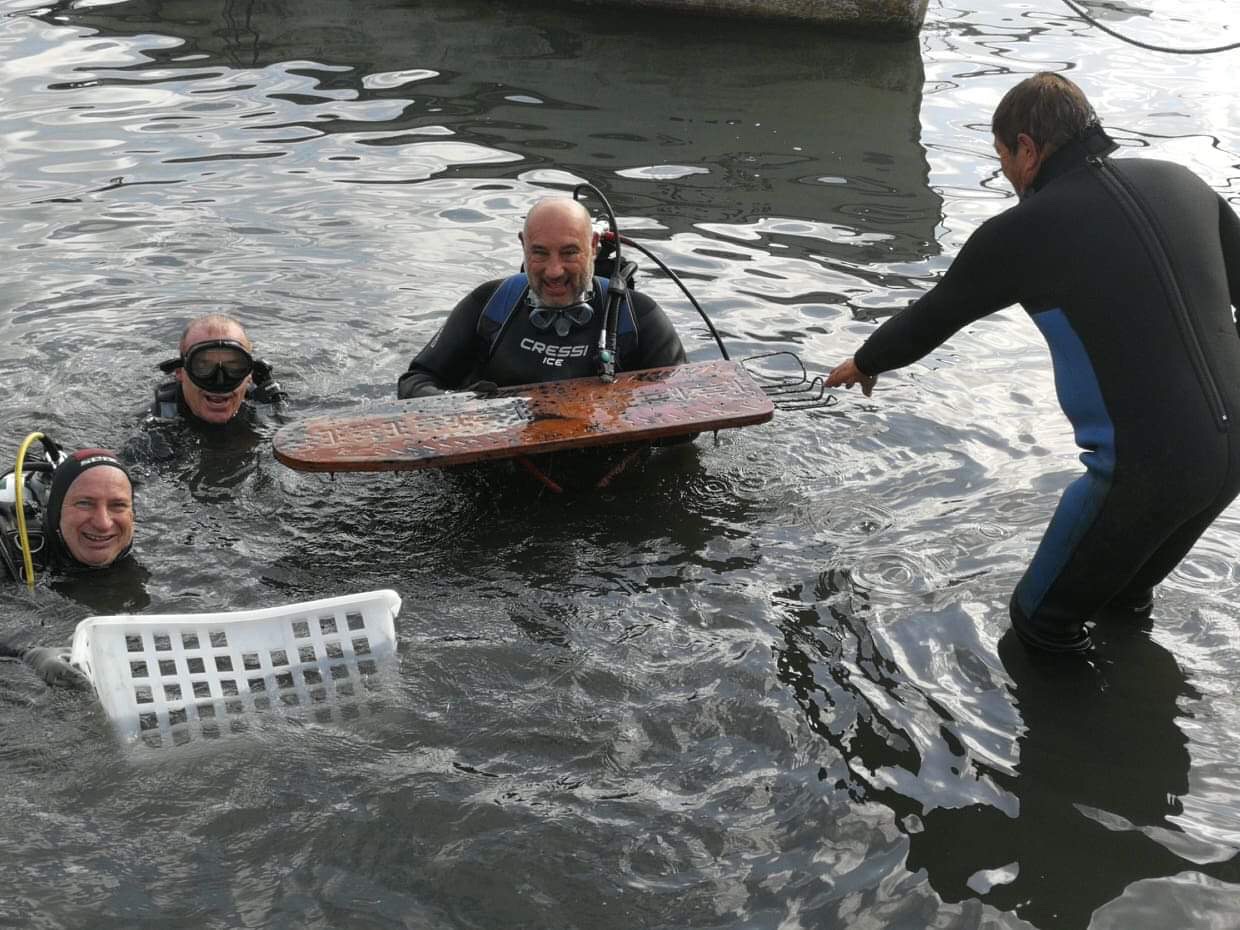 Mare pulito, a Cadimare recuperate 3 tonnellate di rifiuti