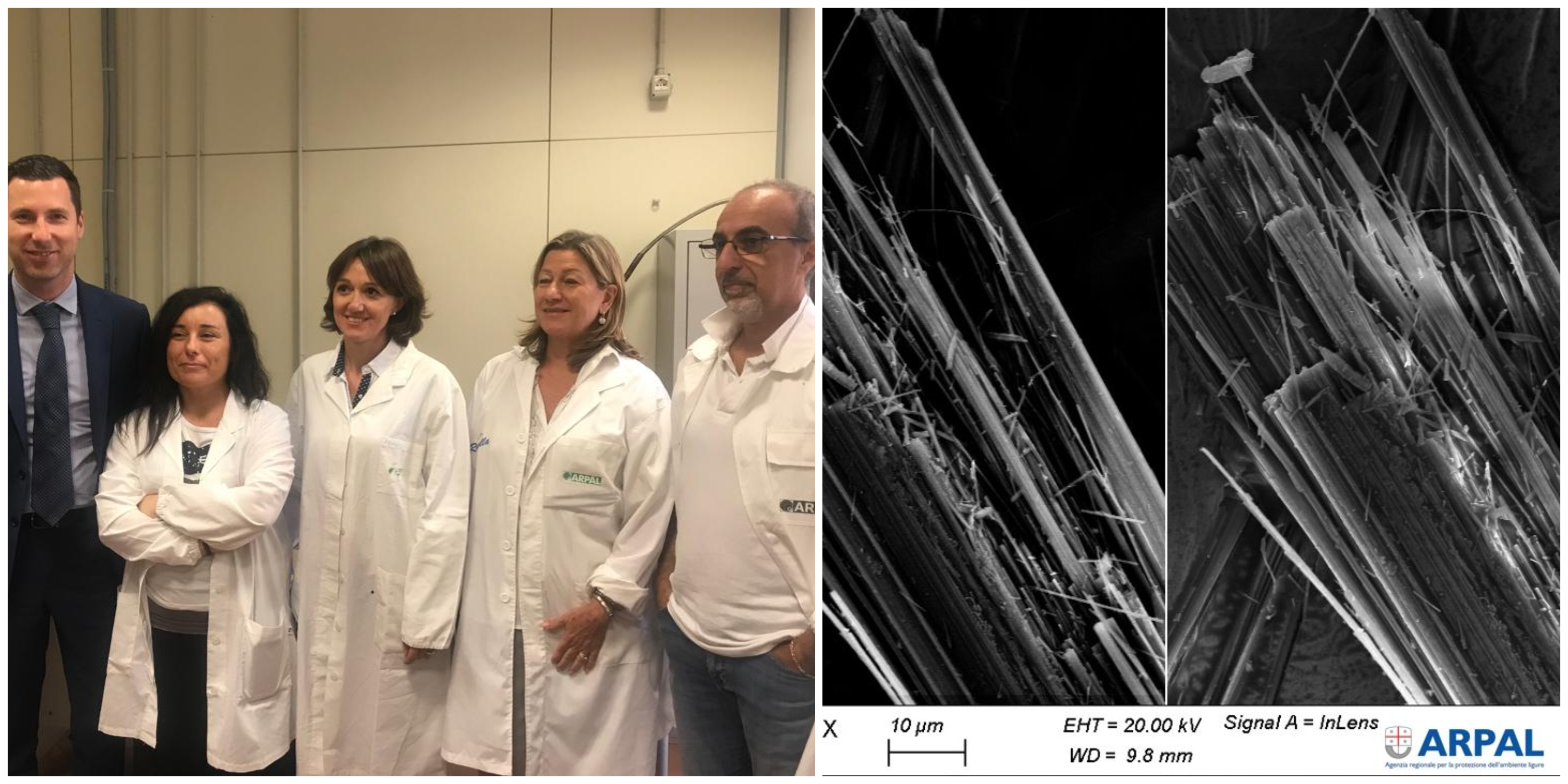 All'Arpal arrivano due microscopi per l'analisi dell'amianto