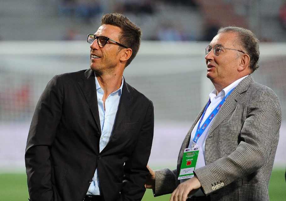 Sampdoria, Di Francesco ricorda Squinzi: 