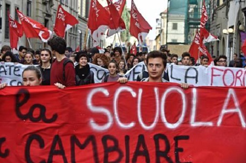 Corteo studentesco per le via di Genova, ecco il percorso