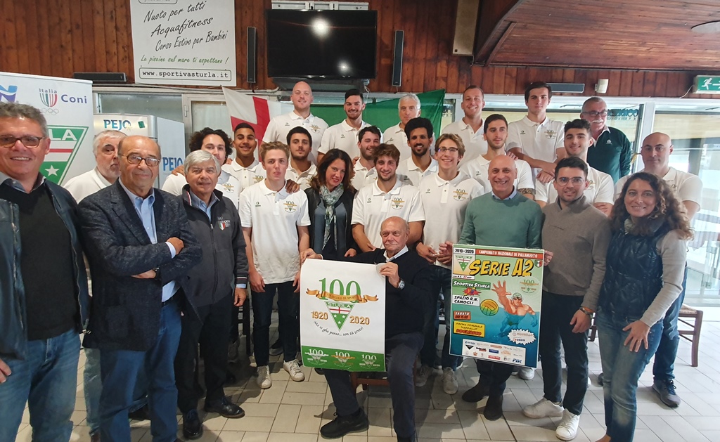 Centenario e  squadra di A2: Sportiva Sturla al top