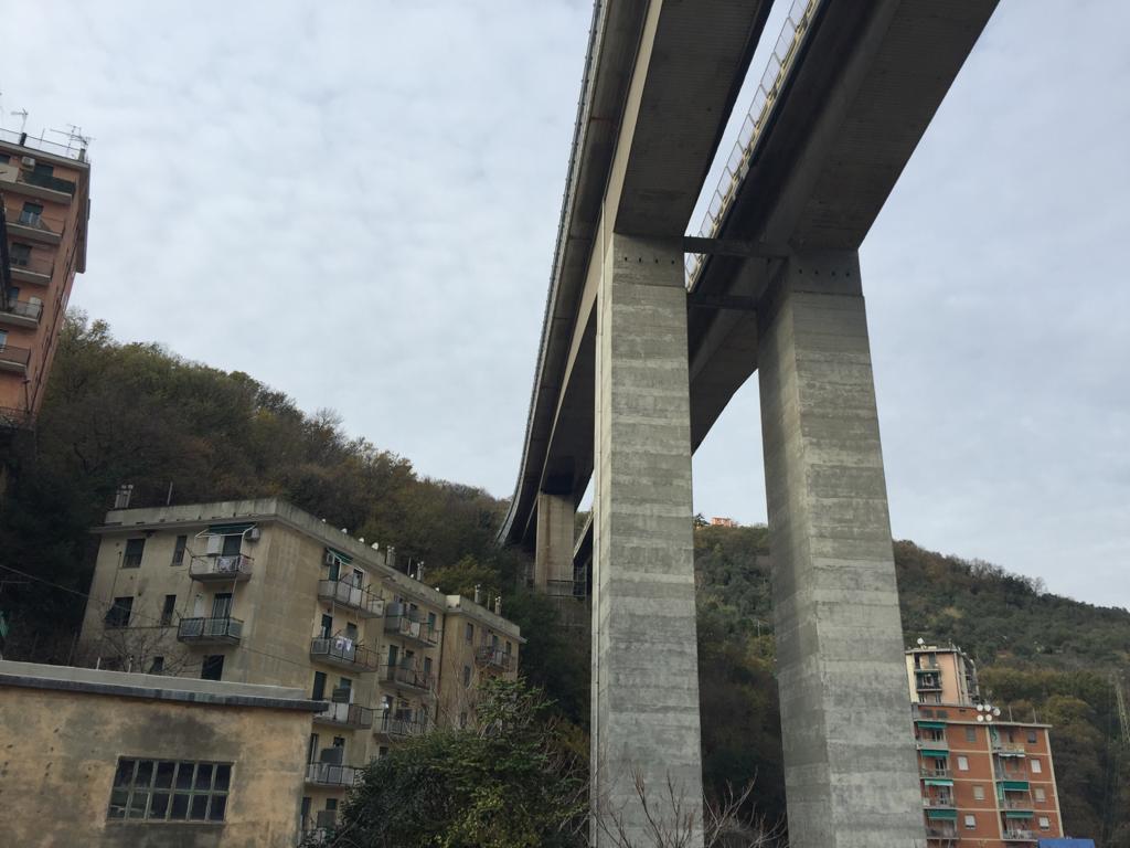 Viadotto Bisagno sotto osservazione, residenti pronti a trasferirsi