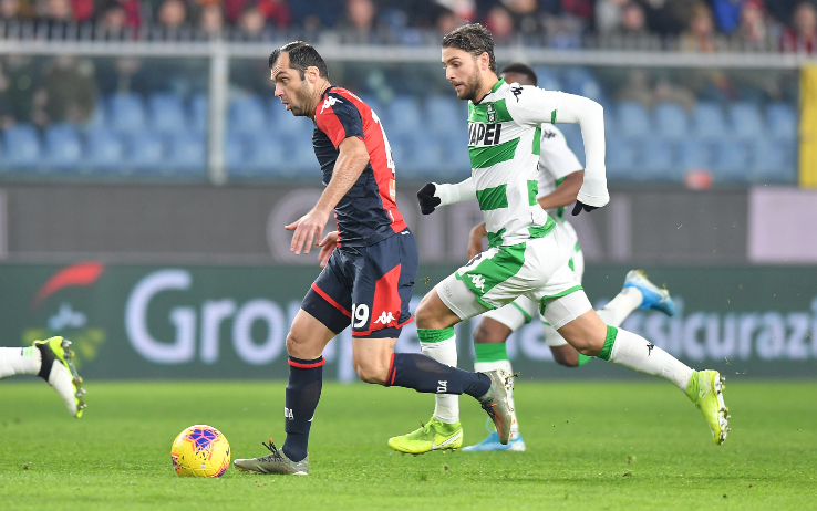 Genoa-Sassuolo 2-1, Nicola buona la prima. Criscito e Pandev regalano i tre punti 