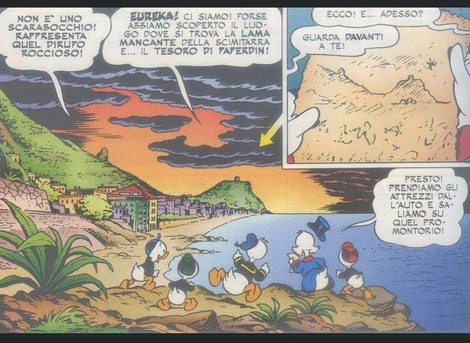 Paperino a Varigotti, il borgo protagonista di uno dei fumetti più amati