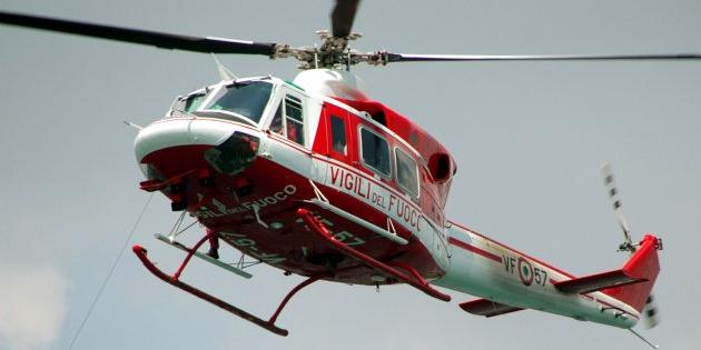 Cade in bici sul Colle del Melogno: soccorso con l'elicottero