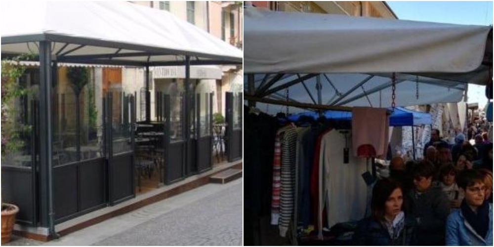 Dehors, mercati e fiere comunali: a Genova cambia il regolamento