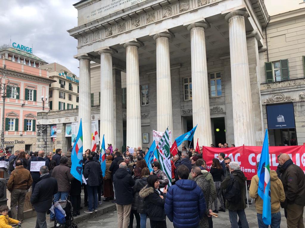 Itas Mutua, sciopero e presidio a Genova contro ridimensionamento e trasferimenti