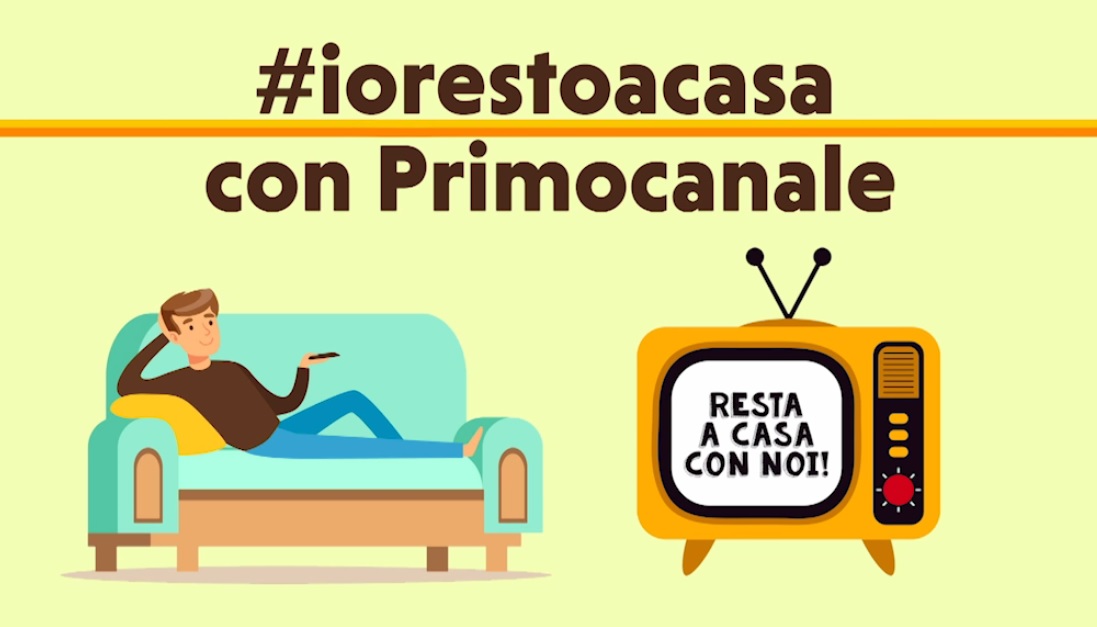 Resta a casa con Primocanale, accendete la tv per non spegnere la cultura