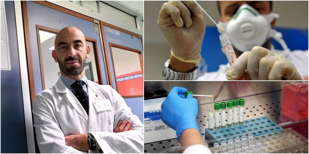 Coronavirus, il 37% dei tamponi dà falso negativo. Bassetti: 