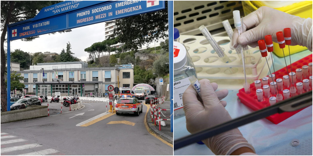 Test sierologici Coronavirus, San Martino capofila per stabilire il più affidabile
