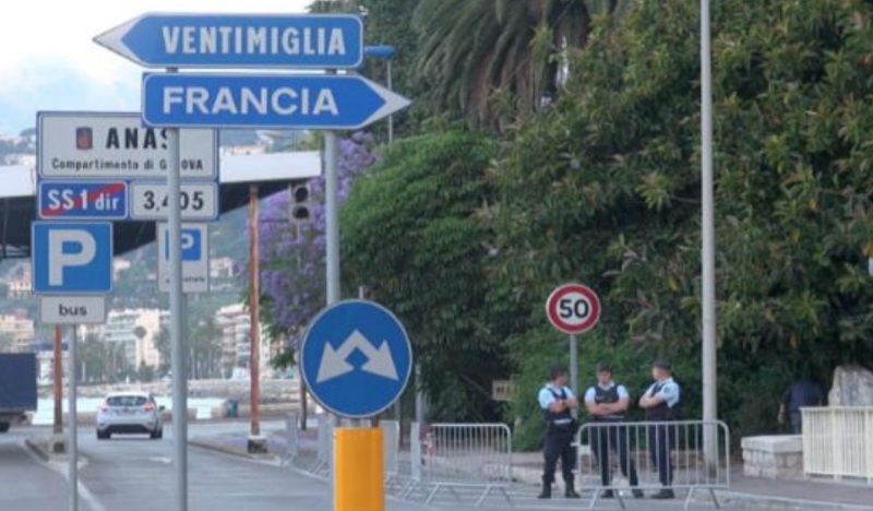 Effetto Coronavirus, è caos al confine tra Francia e Italia per i frontalieri