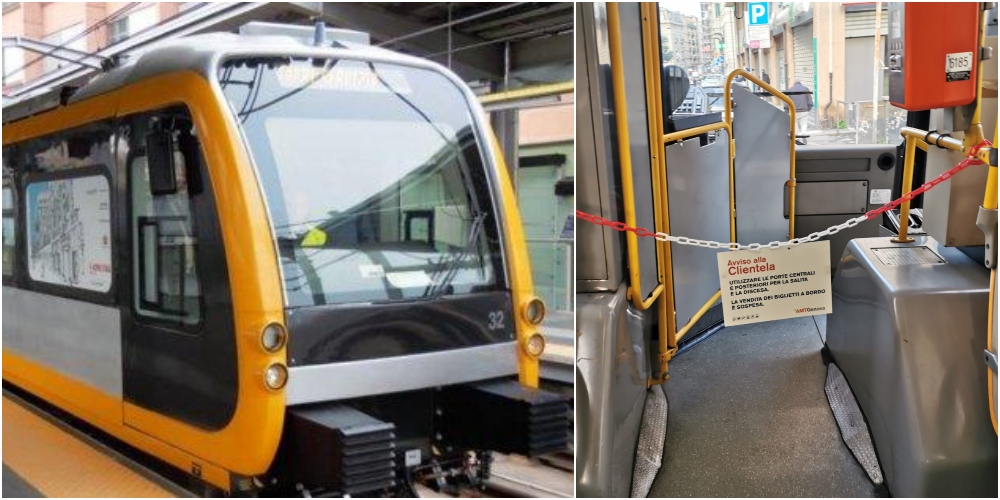Coronavirus: mascherine e barriere nella metro, il piano per il trasporto pubblico a Genova