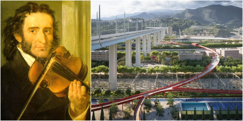 Ponte per Genova, va avanti la raccolta firme per intitolarlo a Paganini