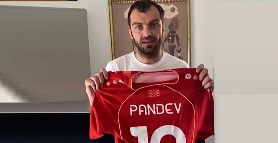Coronavirus e Genoa: Pandev mette all'asta una maglia della Macedonia