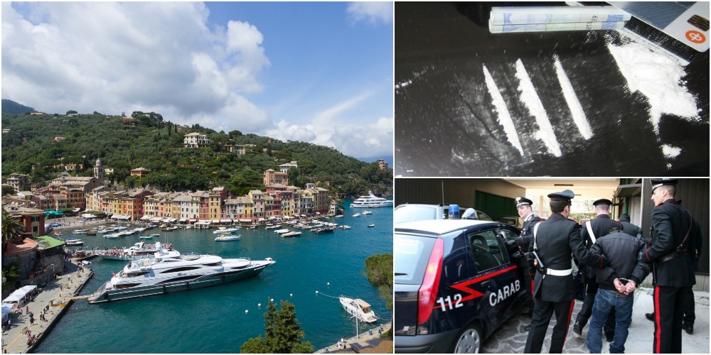 Droga ai professionisti di Portofino e Santa Margherita Ligure, cinque arresti