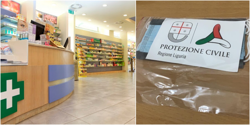Mascherine gratuite della Regione Liguria, dal 12 maggio al via l'ultima distribuzione