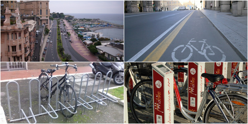 Rete ciclabile: percorsi quasi ok ma Genova studia rastrelliere e nuovo bike sharing 