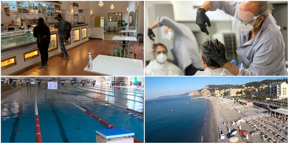 Uffici, parrucchieri, spiagge, palestre, ecc: il dettaglio con tutte le linee guida