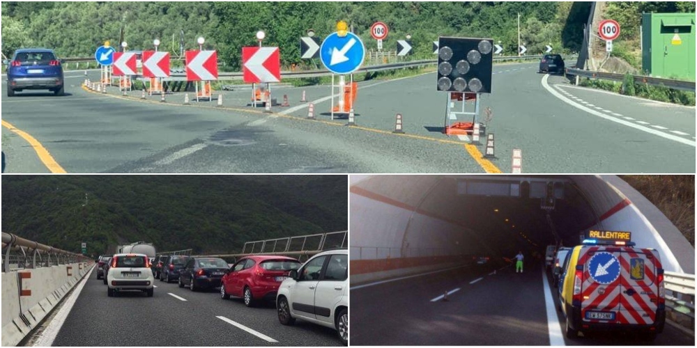 Caos autostrade in Liguria, cantieri e code: vertice a Genova con l'ad Tomasi