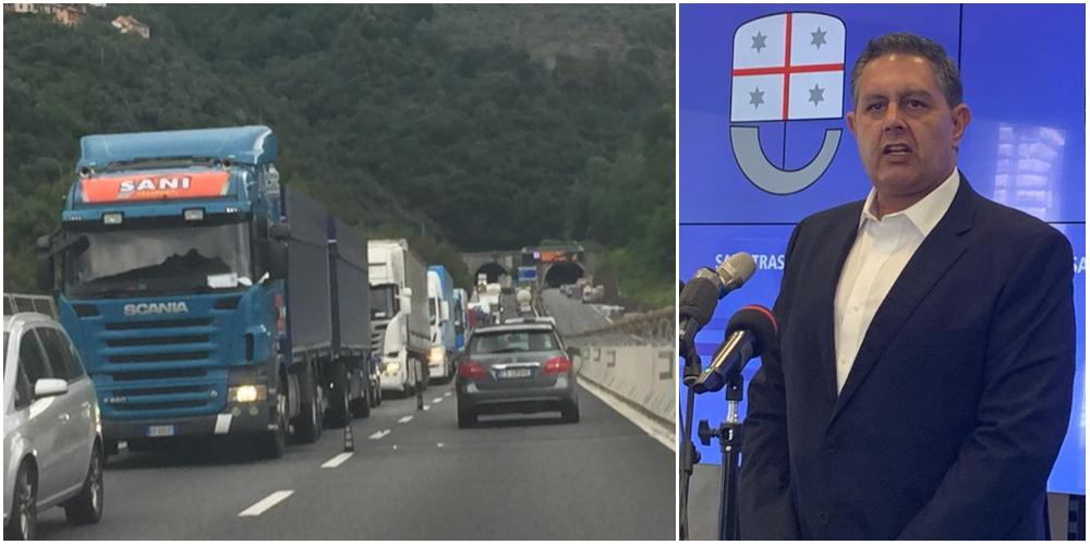 Autostrade in Liguria vicine al collasso, Toti litiga al telefono con l'ad Tomasi