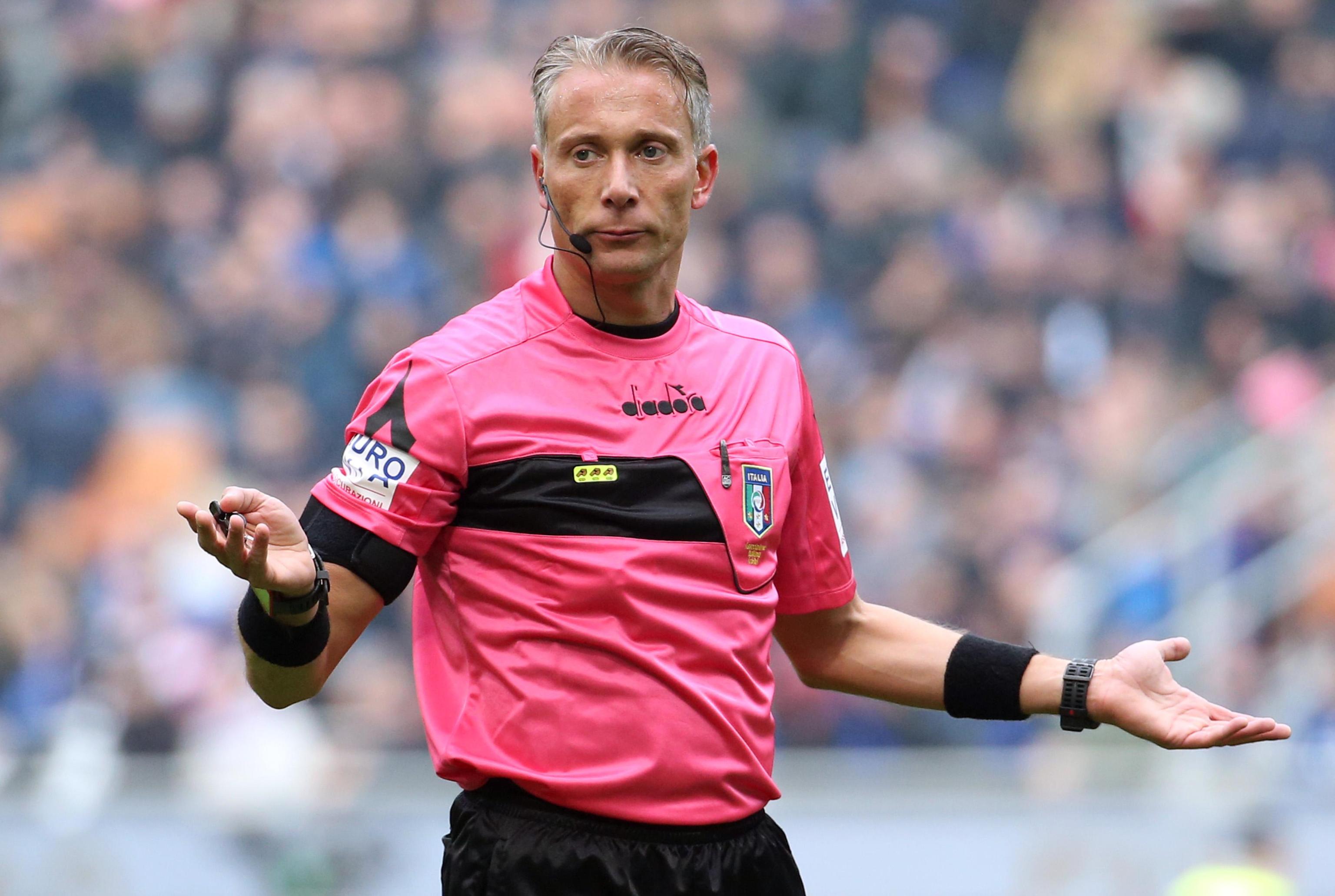 Udinese-Sampdoria, arbitra Valeri di Roma con Pasqua in sala VAR