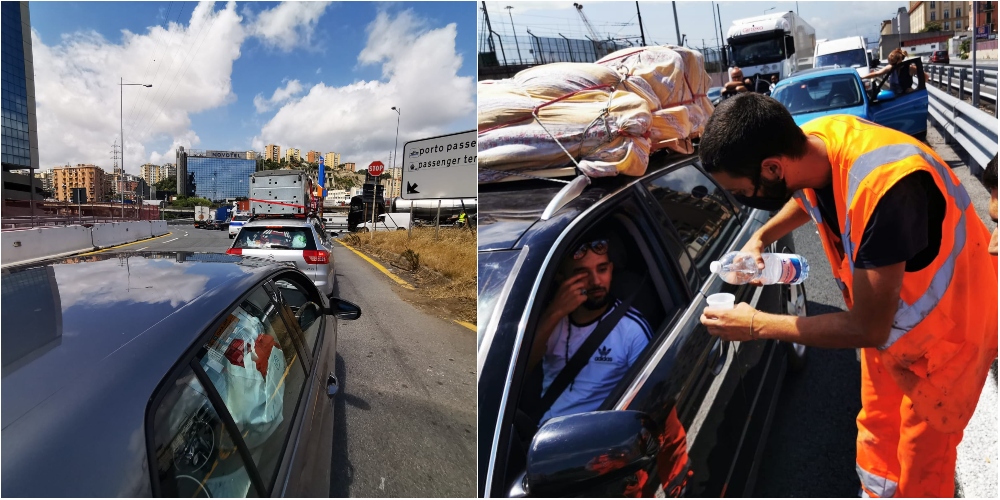 Aperture in ritardo, cantieri e controlli Covid: ancora una giornata di caos traffico