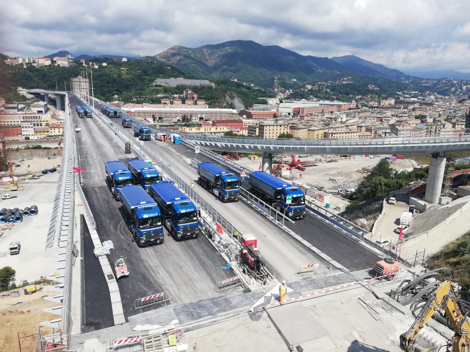 Ponte Genova, Bucci: "Inaugurazione tra 1 e 5 agosto, dialogo col Quirinale"