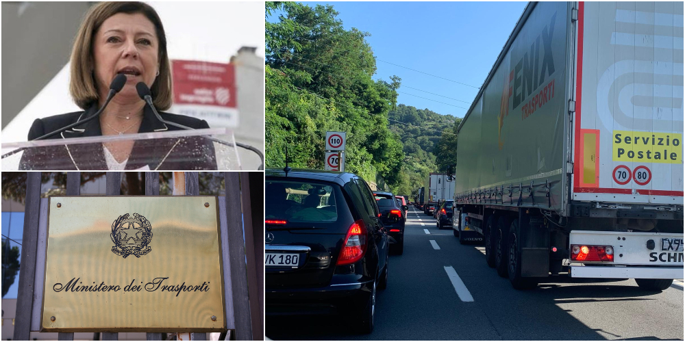 Caos autostrade, il ministro De Micheli convoca a Roma il comitato 'Salviamo Genova e la Liguria'