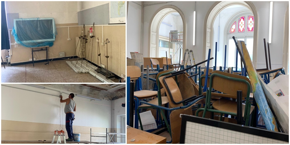 Genova, tra banchi e pochi docenti a Pra' una scuola riparte 'a distanza'