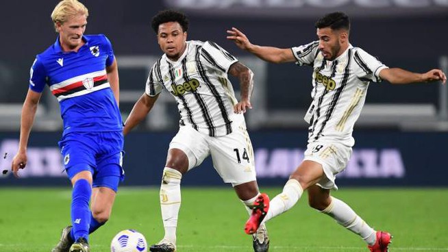 Juventus-Sampdoria 3-0, a segno Kulusevski, Bonucci e Ronaldo 